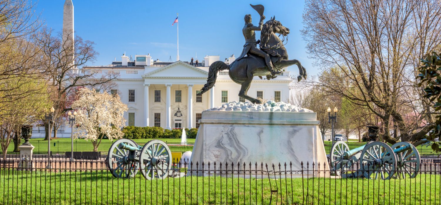 Washington,,Dc,At,The,White,House,And,Lafayette,Square.